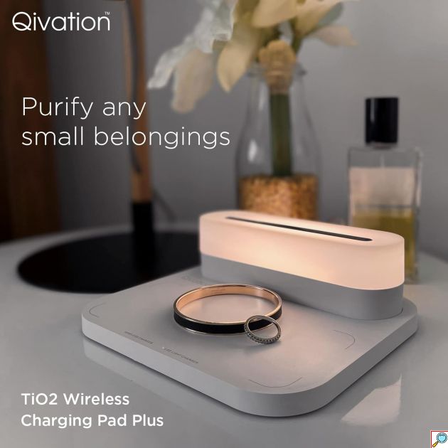 Πολυλειτουργική Βάση Φόρτισης με Αποσπώμενο Μαγνητικό LED και Λειτουργία Απολύμανσης Μικρών Αντικειμένων