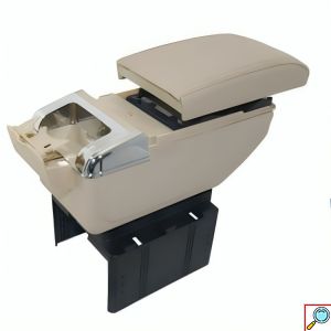 Πολυλειτουργικό Υποβραχιόνιο - Τεμπέλης Αυτοκινήτου με 4 Θύρες USB & LED