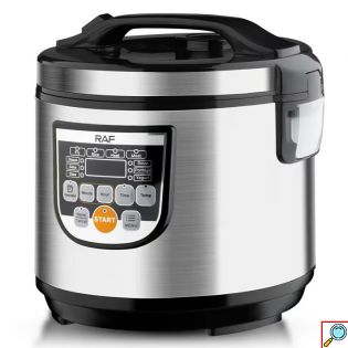 RAF Πολυμάγειρας - Ατμομάγειρας – Βραστήρας ρυζιού - Γιαουρτοπαρασκευαστής 900W