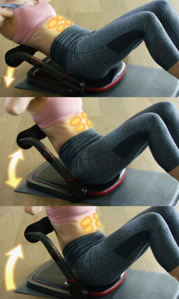 Πτυσσόμενο Πολυόργανο - Μηχάνημα 8 σε 1 Εκγύμνασης Κοιλιακών με 3 Επίπεδα Ρυθμιζόμενης Αντίστασης