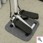 Πολυλειτουργικό Μηχάνημα Γυμναστικής Stepper με Λάστιχα Αντίστασης & Οθόνη Θερμιδομέτρησης