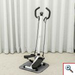 Πολυλειτουργικό Μηχάνημα Γυμναστικής Stepper με Λάστιχα Αντίστασης & Οθόνη Θερμιδομέτρησης