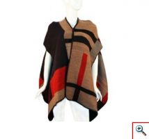 Μάλλινο Γυναικείο Πόντσο