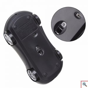 Ασύρματο USB Ποντίκι Αυτοκίνητο Porche 2.4GHZ με LED Φωτισμό