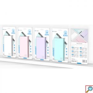 Power Bank 10000mAh Ezra 10W με 2 USB, Micro και Type-C