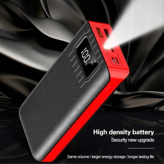 Power Bank 40000mAh με LED Οθόνη & Πολλαπλές Θύρες - Γρήγορη Φόρτιση για Κινητά & Tablet - Andowl