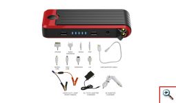 Power Bank USB JumpStarter Εκκινητής 400A 12000mAh - Φορτίζει από Κινητό μέχρι Αυτοκίνητο