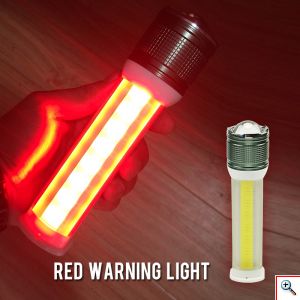 Επαναφορτιζόμενος Διπλός Φακός LED Cree SUPER ZOOM & Powerbank 3 σε 1
