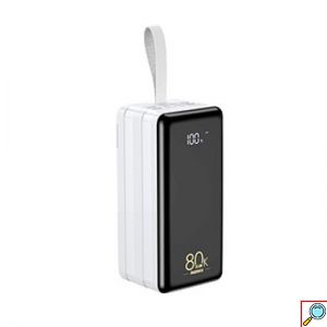 Remax 80.000mAh Powerbank Quick Fast Charging σε Λευκό Χρώμα