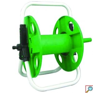 Φορητή Ανέμη – Καρούλι για Λάστιχο Ποτίσματος 39cm Πράσινο