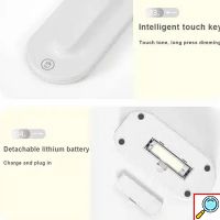 Πτυσσόμενο Επαναφορτιζόμενο Φωτιστικό Γραφείου Με Φωτισμό LED 3 Λειτουργιών- Λευκό