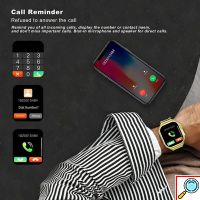 Smartwatch Με Παλμογράφο- Ένδειξη Μηνυμάτων Και Bluetooth- M9 Ultra Max Χρυσό 