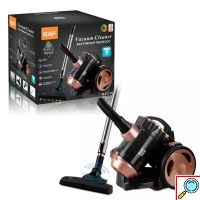 RAF Ηλεκτρική σκούπα 800W με Κάδο 2L Μαύρη