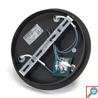 Τριπλό Σποτ με Ντουί GU10 Σε Ράγα από Ανοξείδωτο Ατσάλι- Μαύρο