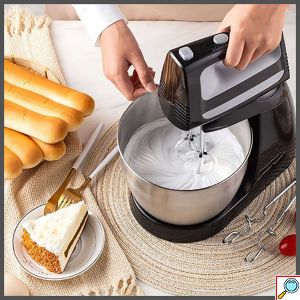 Ηλεκτρικό Μίξερ 5 Ταχυτήτων 3.5L, 400W με Kάδο από Aνοξείδωτο Xάλυβα- Blender Sokany