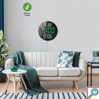 Επιτοίχιο Ψηφιακό Ρολόι LED 26χ3.5cm με Τηλεχειριστήριο
