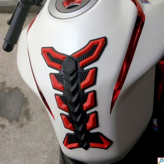 Προστατευτικό Ντεπόζιτου Μηχανής Tank Pad – Μαύρο, Γκρι