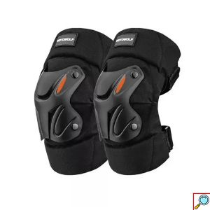 Σετ 4τμχ Προστατευτικές Επιγονατίδες & Επιαγκωνίδες Μηχανής Motowolf One Size-Μαύρο