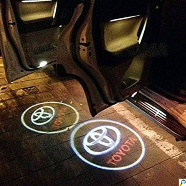 Προτζέκτορες Πόρτας Αυτοκινήτου με Λογότυπο TOYOTA