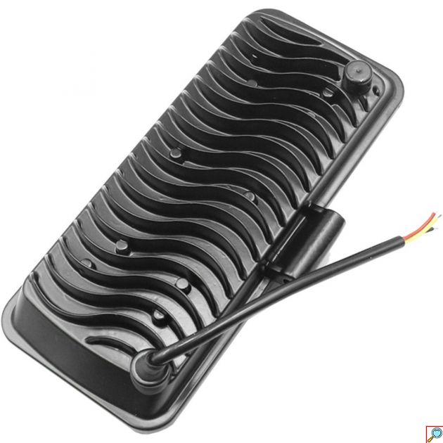  LED Αδιάβροχος προβολέας αυτοκινήτου 54 SMD 12-24V 25cm με ψυχρό λευκό φωτισμό μαύρο