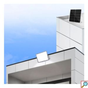 Αδιάβροχος Προβολέας Led Aigostar 200W με Ηλιακό Πάνελ και Ενσωματωμένη Μπαταρία