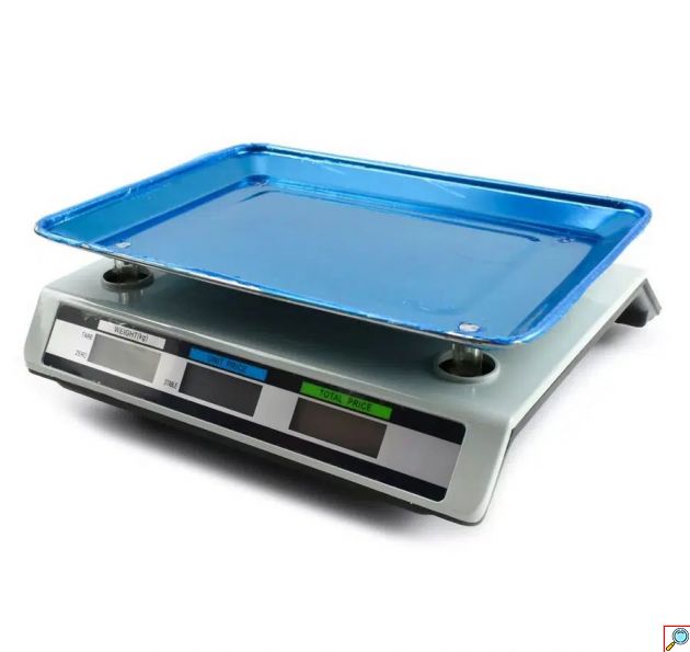 Ψηφιακή Ζυγαριά Ακριβείας 200gr - 40kg Τριπλής Οθόνης - Ένδειξης Δύο Πλευρών με Υπολογισμό Συνόλου Αξίας