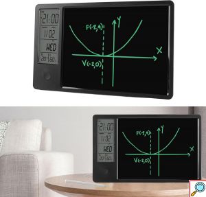 Ψηφιακό Ημερολόγιο Γραφείου με LCD Πίνακα Γραφής