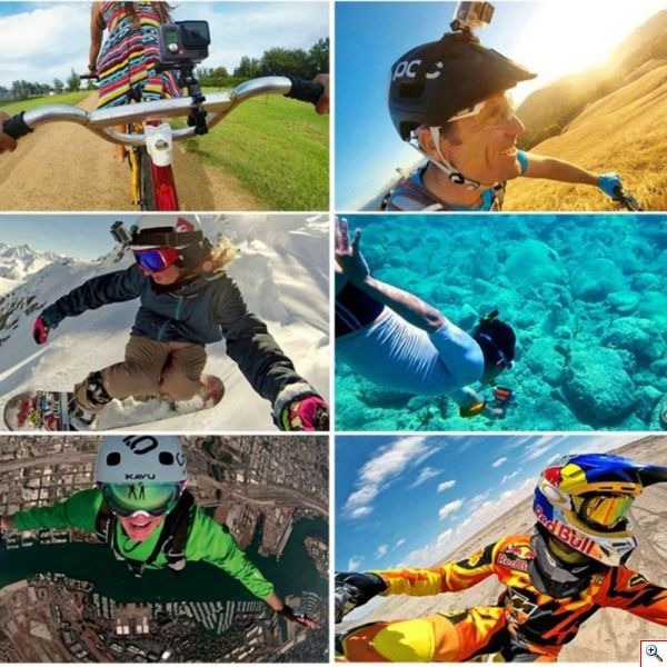 Puluz® Πλήρες Σετ Βαλιτσάκι Αξεσουάρ 50 σε 1 για Action Cameras