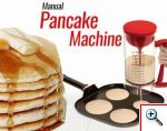 Συσκευή για Τηγανίτες, Κρέπες, Pancakes, Muffins Cupcakes με Αναδευτήρα 
