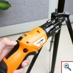 Ισχυρό Επαναφορτιζόμενο Κατσαβίδι με φωτισμό & Quick Loader