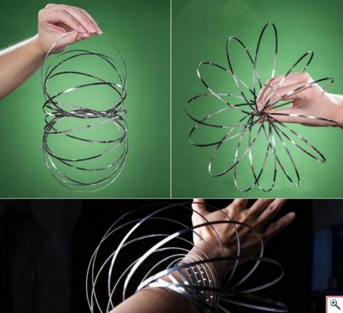 Τρισδιάστατο Αγχωλυτικό Παιχνίδι Βραχιόλι - Kinetic 3D Sculpture Ring