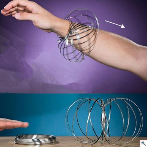 Τρισδιάστατο Αγχωλυτικό Παιχνίδι Βραχιόλι - Kinetic 3D Sculpture Ring