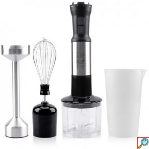 3 σε 1 Ραβδομπλέντερ - Μίνι Πίμερ & Πολυκόπτης Multi 600W με Ανοξείδωτη Ράβδο - RAF