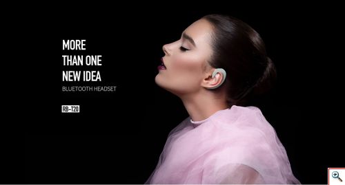 Bluetooth Ακουστικό Remax RB-T20 Ultrathin Earhook-Bluetooth Handsfree V4.1