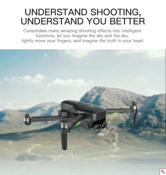 RC Drone Quadcopter SG906 PRO 2 GPS 5G WIFI FPV με 4K Camera & 3-Axis Gimbal – Μαύρο