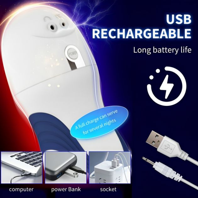 Επαναφορτιζόμενη USB Αντλία Αναρρόφησης & Επιμήκυνσης Πέους με Ρεαλιστικό Στόμιο - Αυνανιστής - Αδιάβροχος με 10 Λειτουργίες Δόνησης