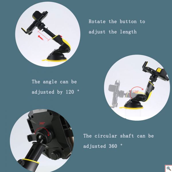 Βάση Κινητού Αυτοκινήτου REMAX - Car & Desktop Holder Transformer 