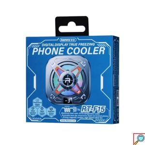Μαγνητικό Ανεμιστηράκι Ψύξης Κινητού Remax με Ψηφιακή Οθόνη, RGB και Chip Ψύξης