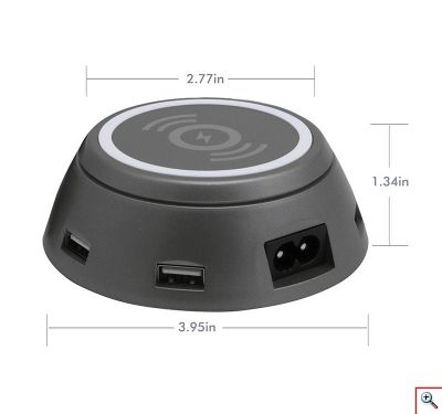 Ασύρματη Βάση Φόρτισης με 6 Θύρες USB - RNAI Wireless Charger 