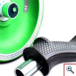 Ρόδα Εκγύμνασης Κοιλιακών για Μεγαλύτερη Σταθερότητα - AB-Carver Pro Μαύρο - Πράσινο