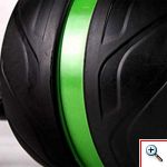 Ρόδα Εκγύμνασης Κοιλιακών για Μεγαλύτερη Σταθερότητα - AB-Carver Pro Μαύρο - Πράσινο