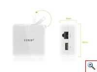Mini Router EDUP EP-2908 - Ασύρματος Αναμεταδότης wi-fi 150Mbps 