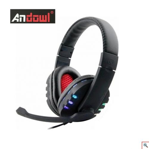 Ακουστικά με Μικρόφωνο Gaming Andowl® S-359 On Ear PS4, X ONE & PC Headset - Headphones w/ Microphone for Playstation 4, Xbox X-one
