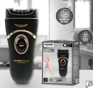 Αποτριχωτική Συσκευή Hoomei – Επαναφορτιζόμενη 2 Ταχυτήτων με LED και 36 Τσιμπίδες