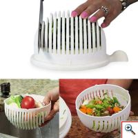 ​Μπωλ Εύκολης Κοπής Λαχανικών και Φρούτων - Salad Cutter Bowl