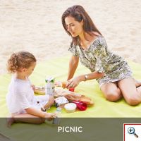 Sand Free Mat Εξυπνο Χαλάκι - Ψάθα Παραλίας