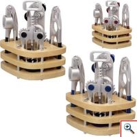 Σετ Εργαλείων Κουζίνας 5 τεμαχίων με Ξύλινη Βάση