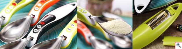 Ψηφιακή Ζυγαριά Κουτάλι 300g/0.1g - Multiple digital kitchen measuring spoon scale