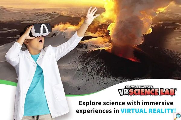 Science Lab VR Επιστημονικό Σετ Εικονικής Πραγματικότητας του Καθηγητή Maxwel με VR Γυαλία Ελληνική Ἑκδοση - Abacus Brands 