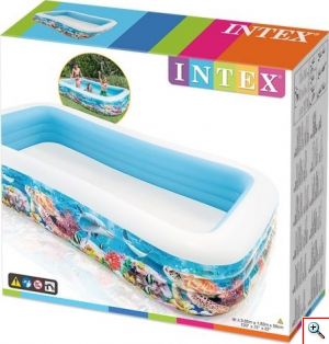 INTEX® Μεγάλη Φουσκωτή Πισίνα Family Swim Center Premium